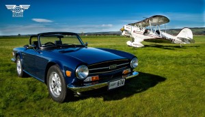Colin White's TR6 at Aldinga Aerodrome - 60